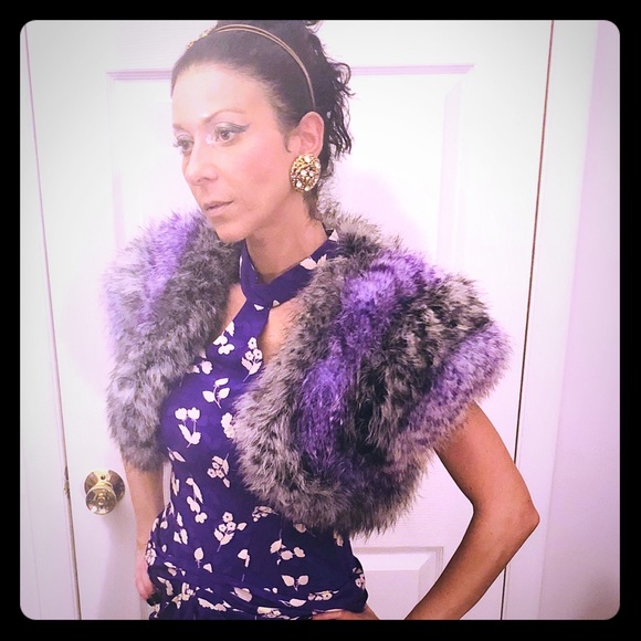 Anna Sui 100% Marabou shrug SOLD - Picture 3 of 8